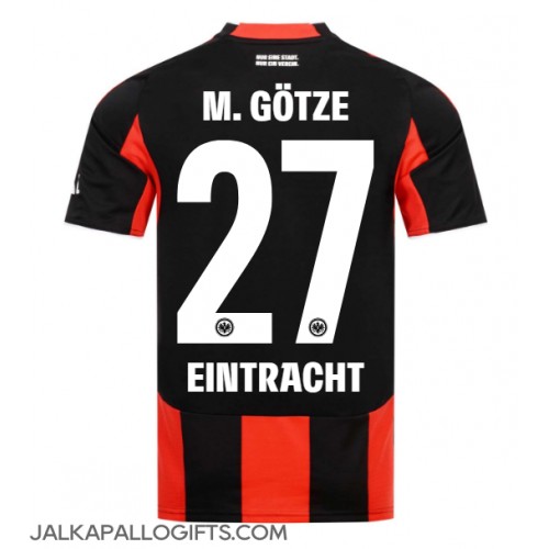 Eintracht Frankfurt Mario Gotze #27 Kotipaita 2025-26 Lyhythihainen